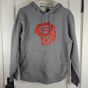 Mountain Hardwear Mens Size Medium Grey Hoodie Pullover Hooded Sweatshirt